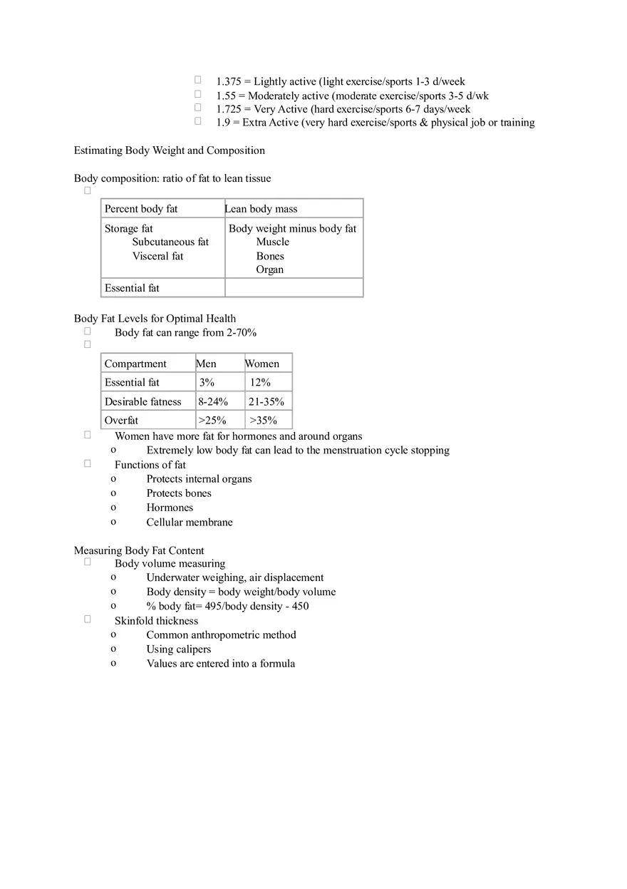 Chapter 4 Alcohol - Energy Balance and Weight Control - Page 11