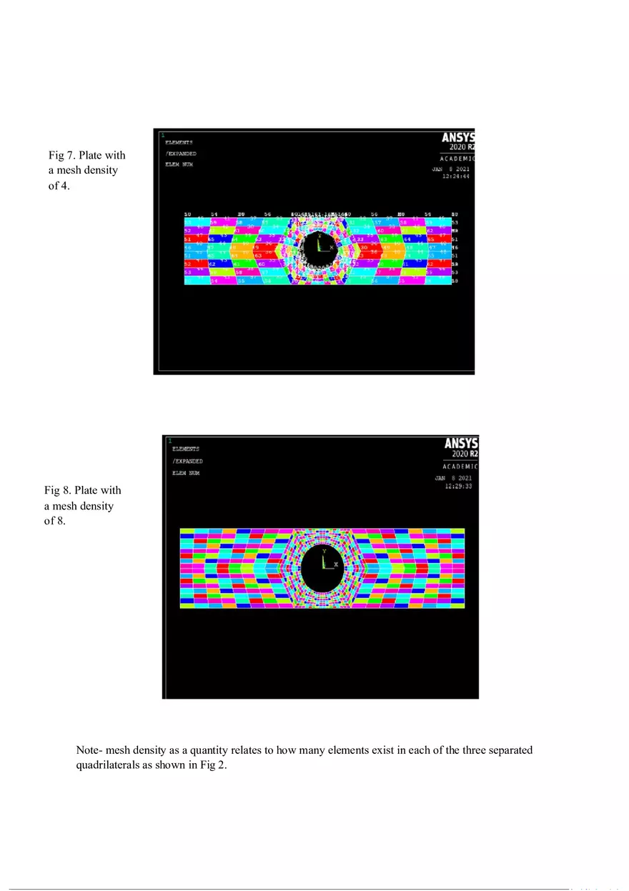 Finite Element Analysis of a Perforated Plate Using ANSYS (Report) - Page 9