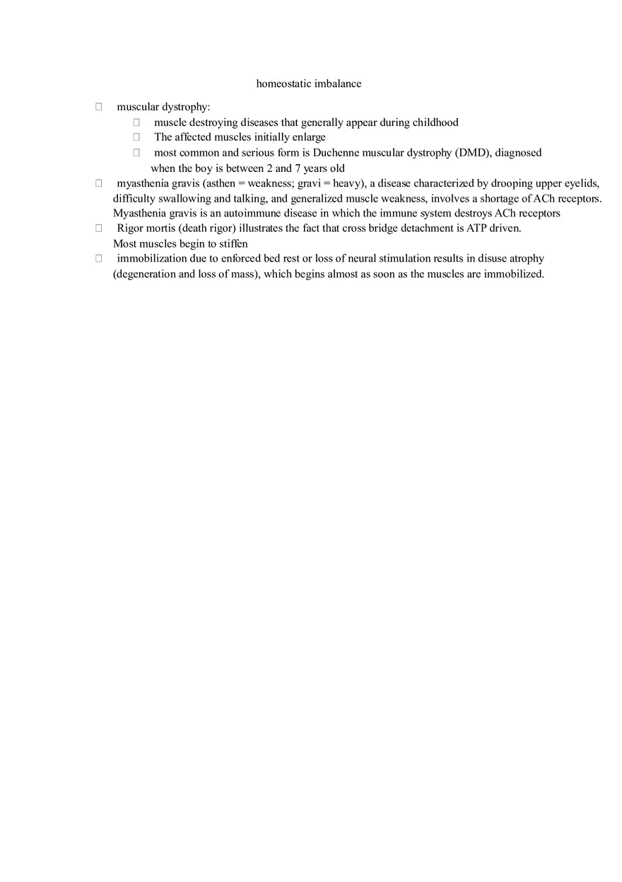 Human Biology Muscles Chapter Summary Guide - Page 9