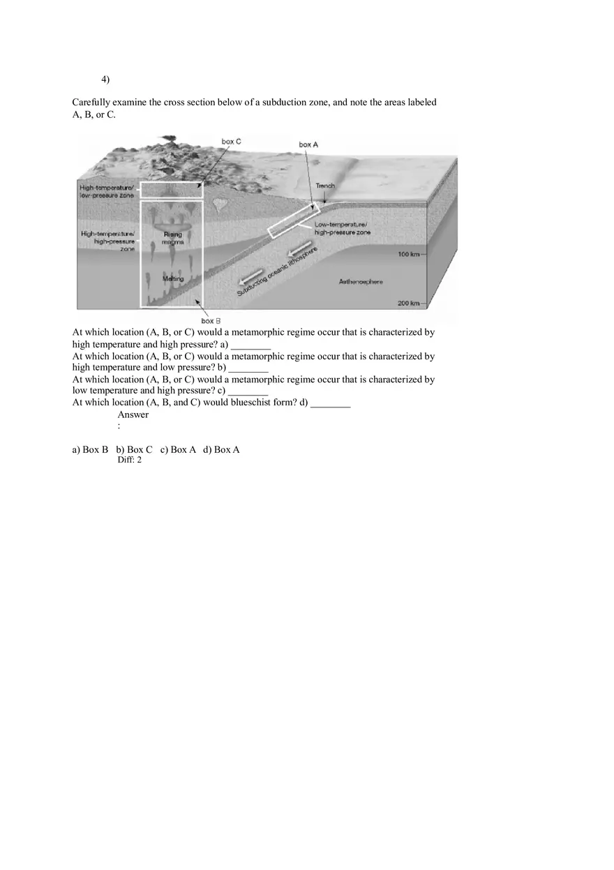 Metamorphism and Metamorphic Rocks Cont'd - Page 5