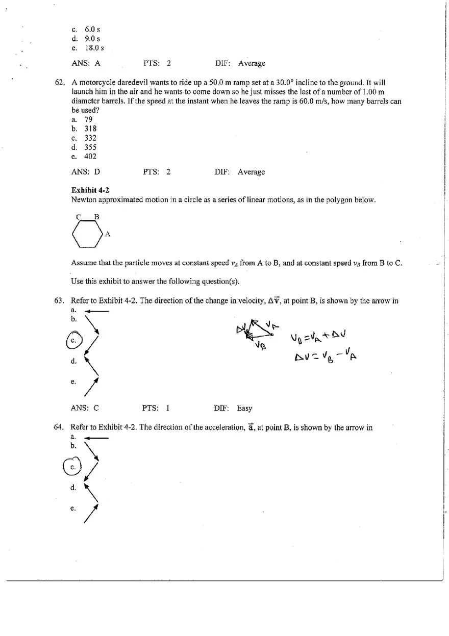 Classical Mechanics - Test Banks and Practical Problems - Page 7