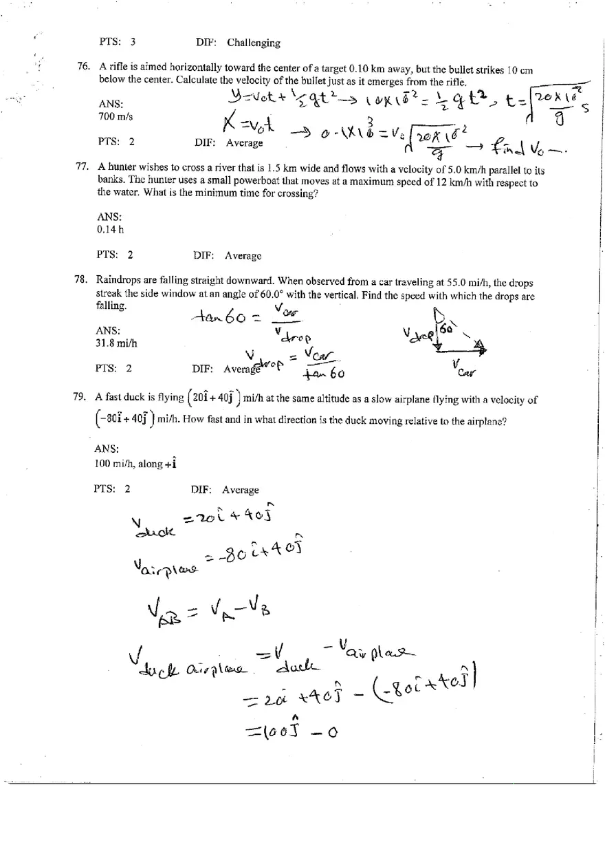 Classical Mechanics - Test Banks and Practical Problems - Page 10