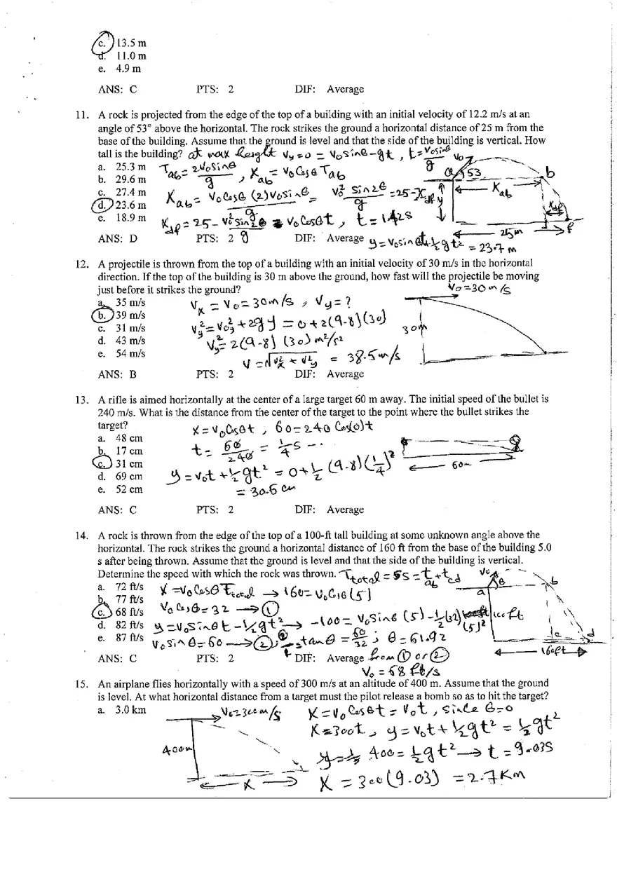Classical Mechanics - Test Banks and Practical Problems - Page 11