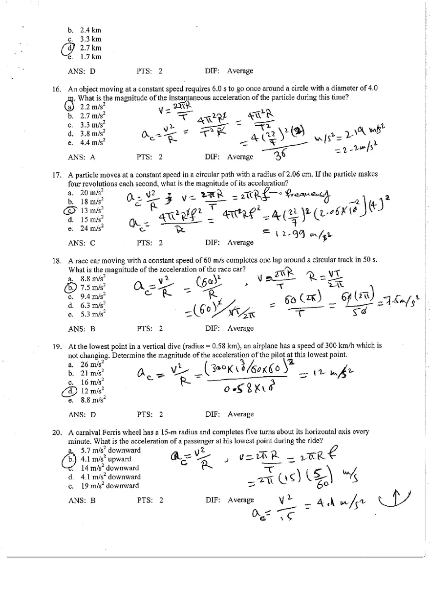 Classical Mechanics - Test Banks and Practical Problems - Page 12