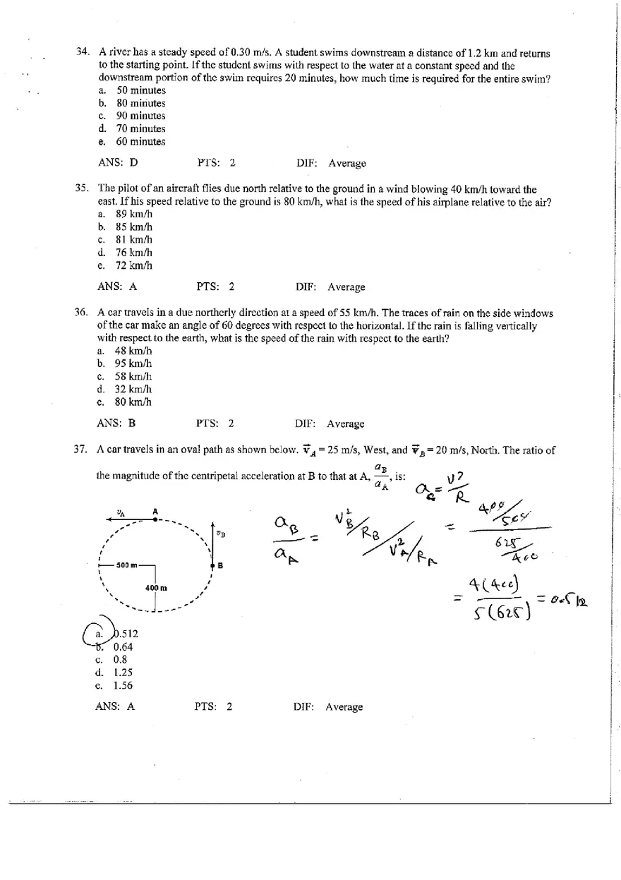 Classical Mechanics - Test Banks and Practical Problems - Page 16
