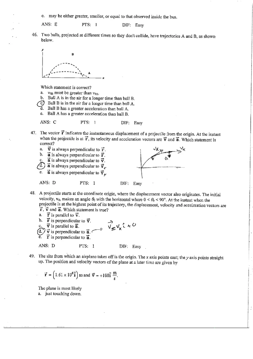 Classical Mechanics - Test Banks and Practical Problems - Page 3