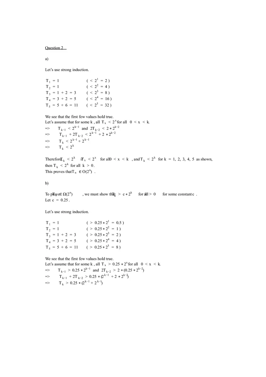 Design and Analysis of Algorithms Assignment 1 - Page 2