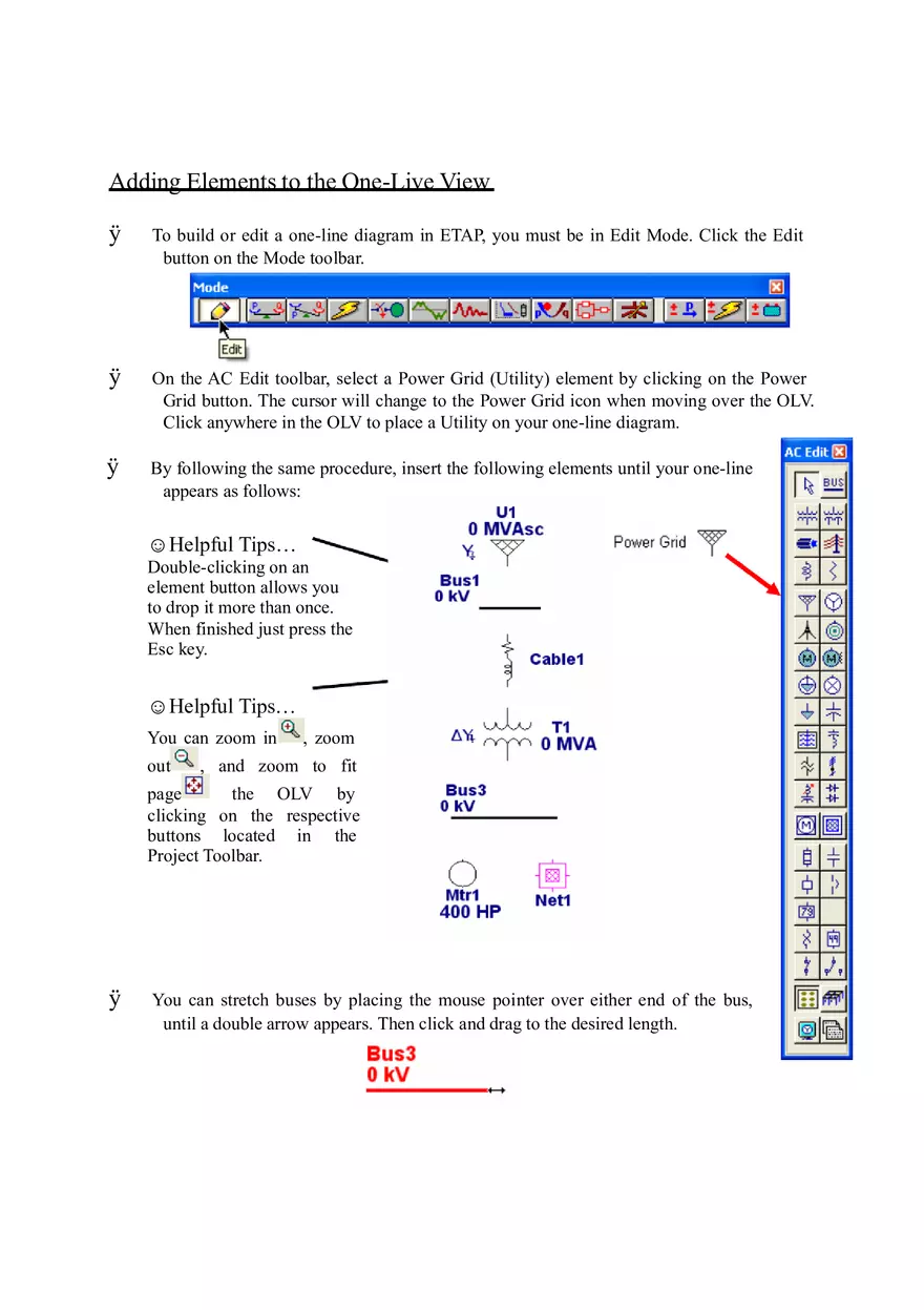 Creating a One-Line Diagram Part I - Page 2