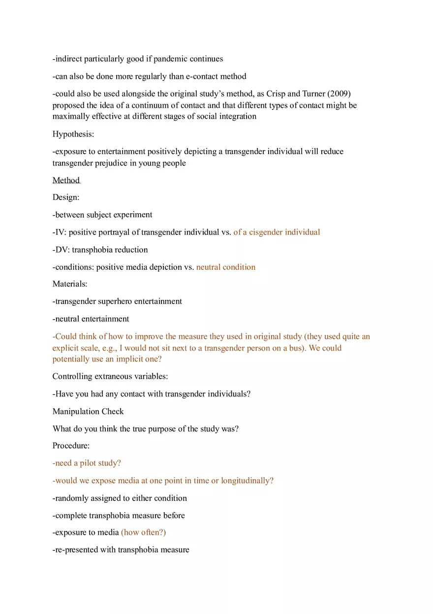 Reducing Prejudice Towards Transgender Individuals - Page 2
