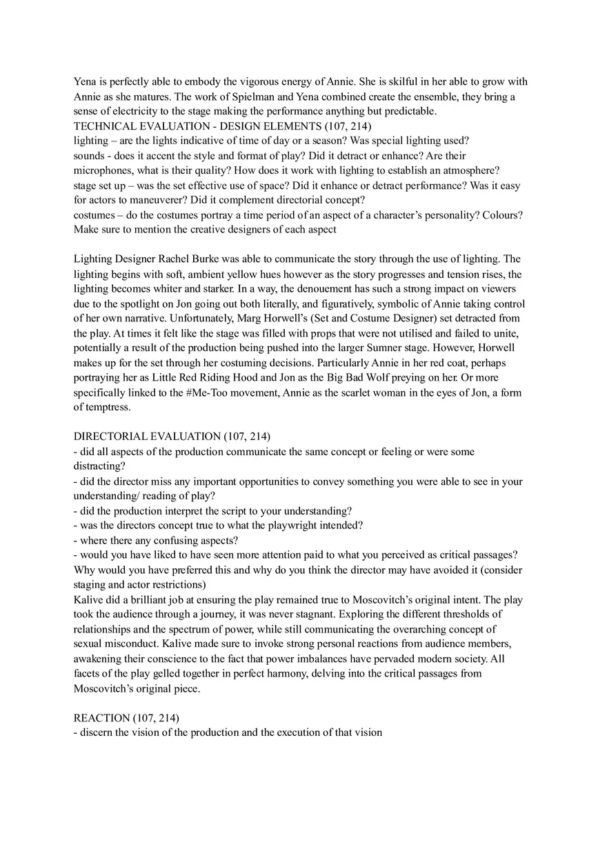 Theatre Review Template - Page 3