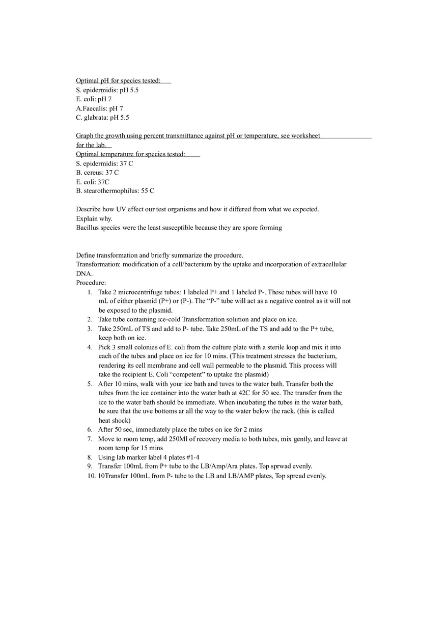 Relationship of Capsules with Virulence and Capsule Staining Techniques Lab - Page 7