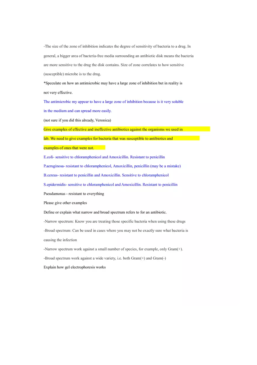 Relationship of Capsules with Virulence and Capsule Staining Techniques Lab - Page 10