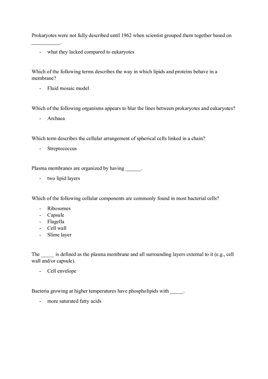 Similarities, Controversies, and Bacterial Cellular Components Homework - Page 2