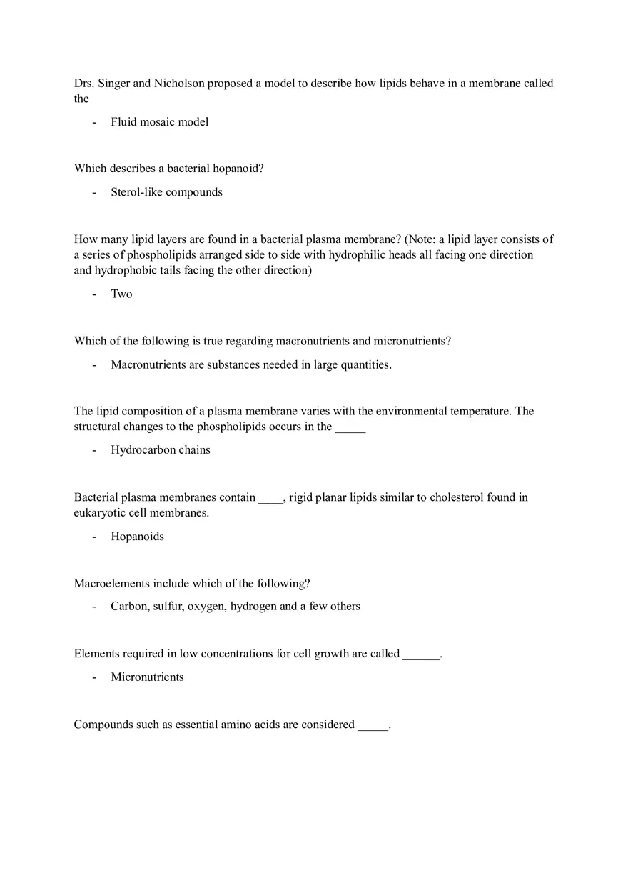 Similarities, Controversies, and Bacterial Cellular Components Homework - Page 3