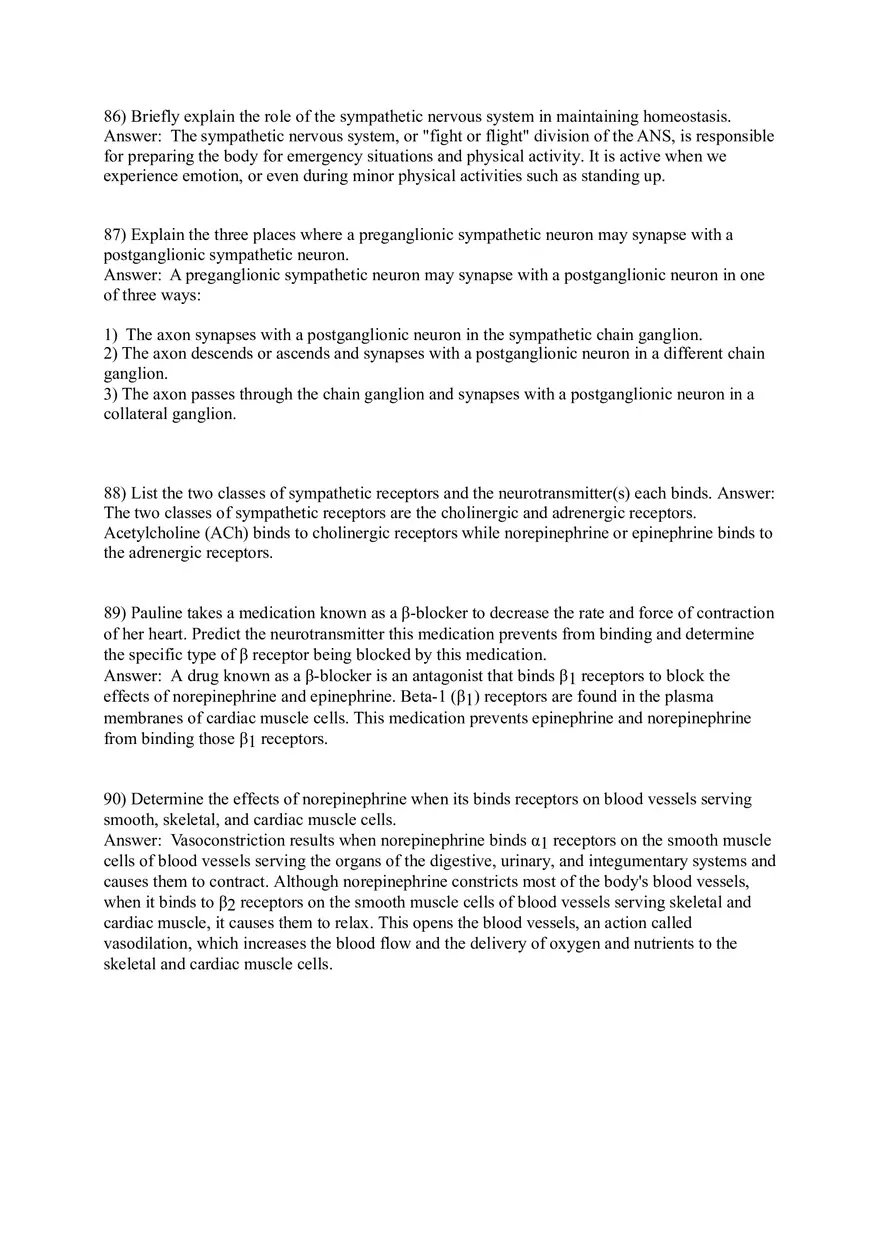 Autonomic vs. Somatic Nervous System - Key Differences and Reflex Arc Explained Part 2 - Page 7