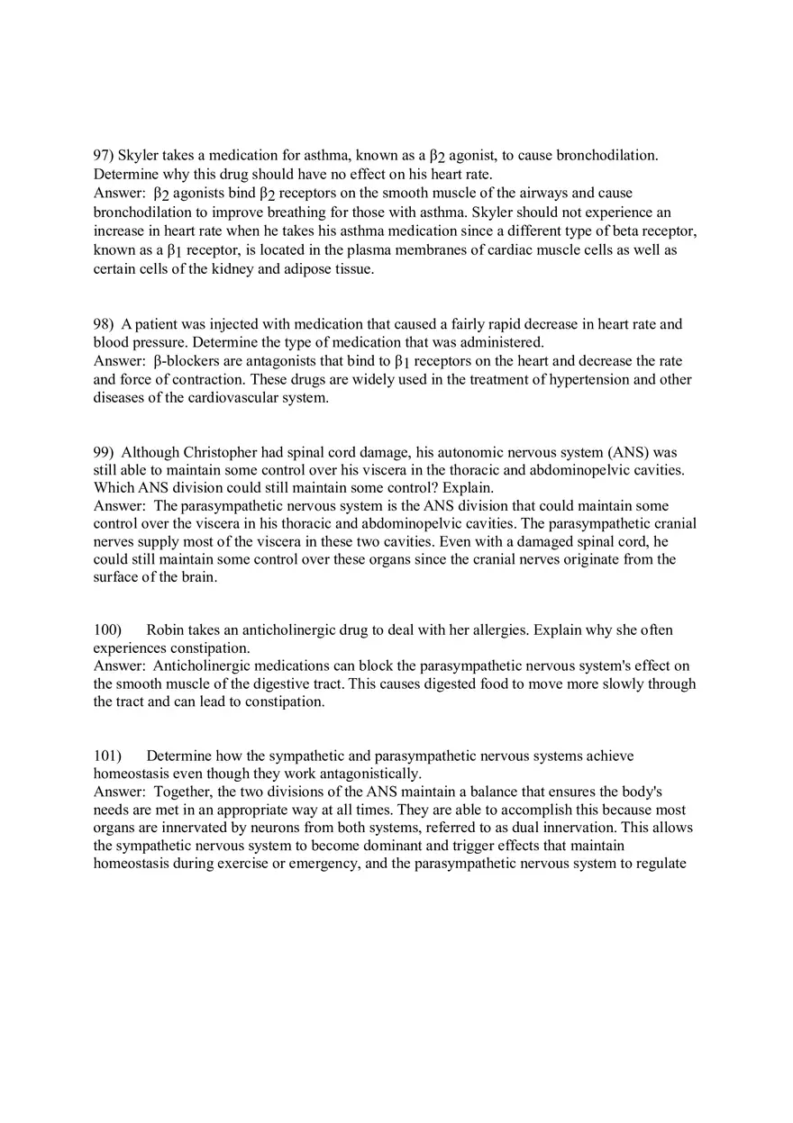 Autonomic vs. Somatic Nervous System - Key Differences and Reflex Arc Explained Part 2 - Page 9