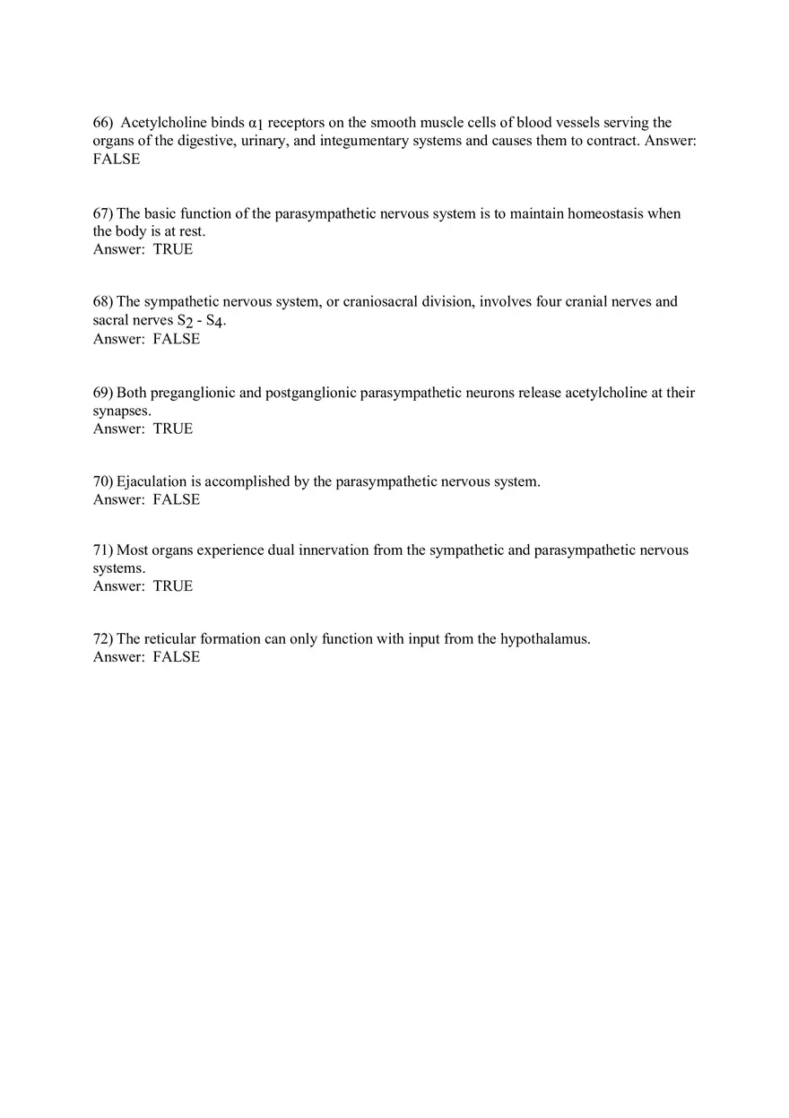 Autonomic vs. Somatic Nervous System - Key Differences and Reflex Arc Explained Part 2 - Page 4
