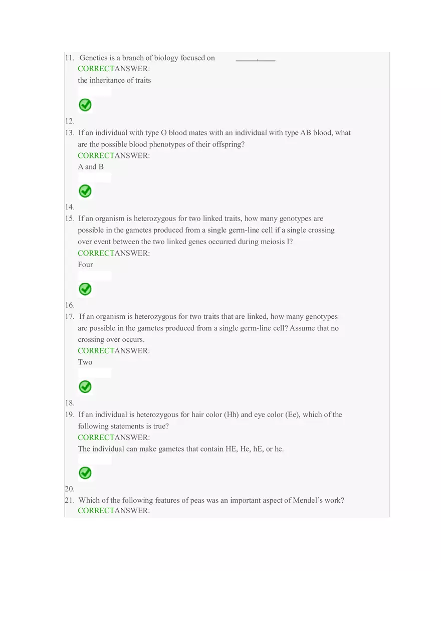 Mendel and the Gene First Group Dynamic Study Module - Page 2