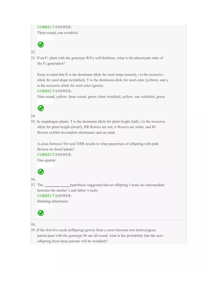 Mendel and the Gene First Group Dynamic Study Module - Page 6