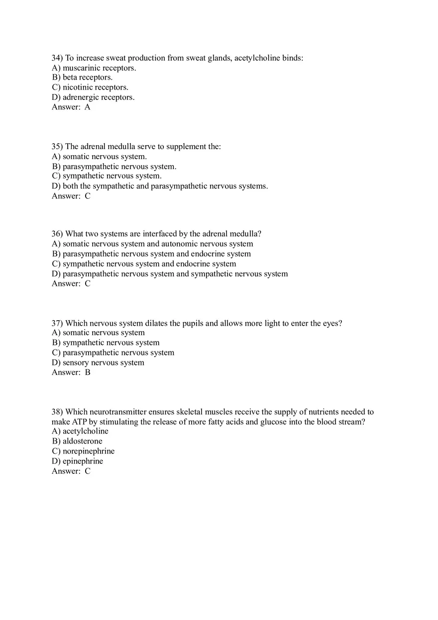 Autonomic vs. Somatic Nervous System - Key Differences and Reflex Arc Explained Part 1 - Page 8
