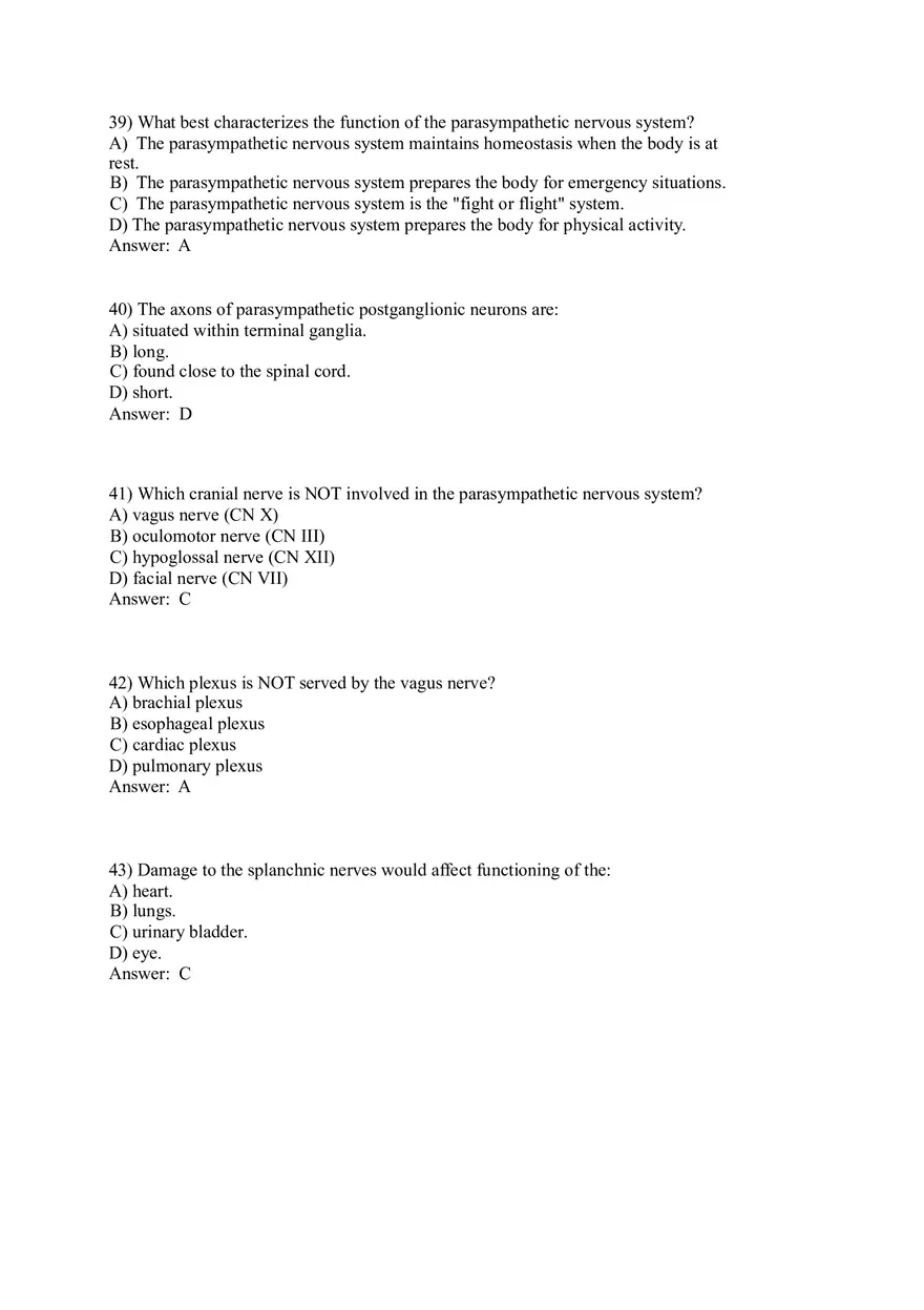 Autonomic vs. Somatic Nervous System - Key Differences and Reflex Arc Explained Part 1 - Page 9