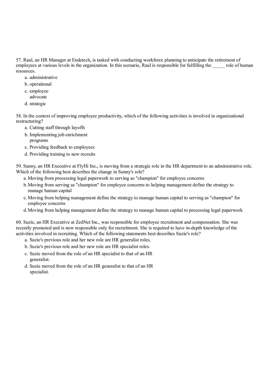 Test Bank and Solutions For Human Resource Management - Page 21