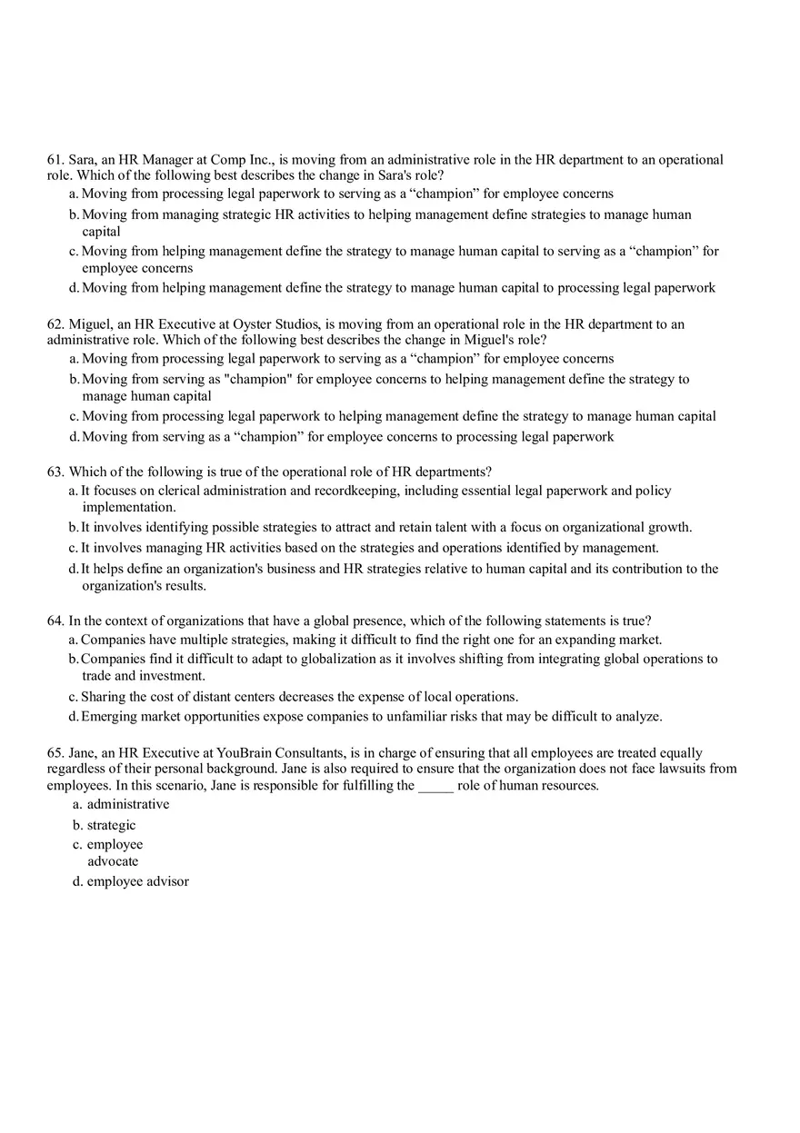 Test Bank and Solutions For Human Resource Management - Page 22