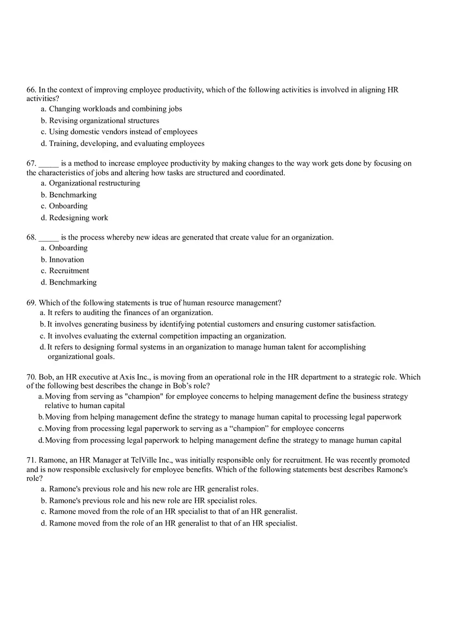 Test Bank and Solutions For Human Resource Management - Page 3