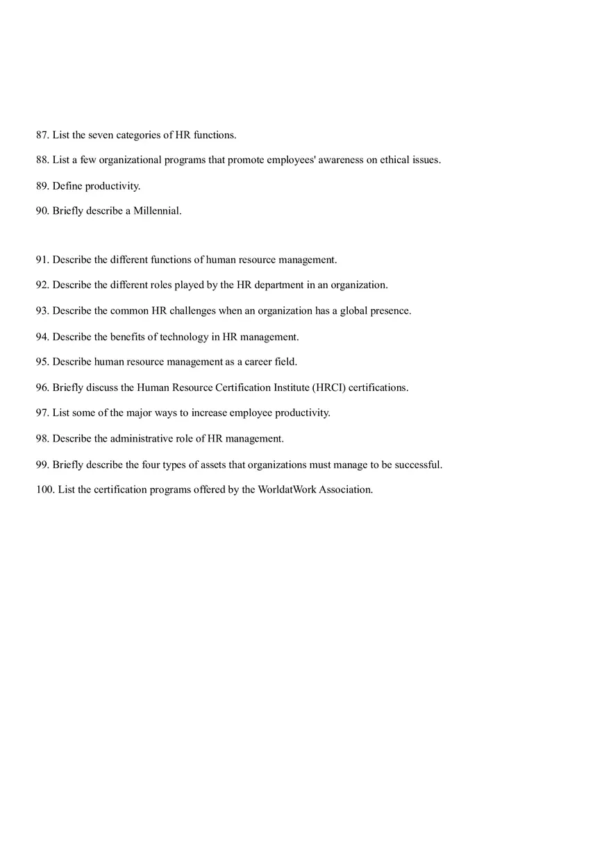 Test Bank and Solutions For Human Resource Management - Page 6