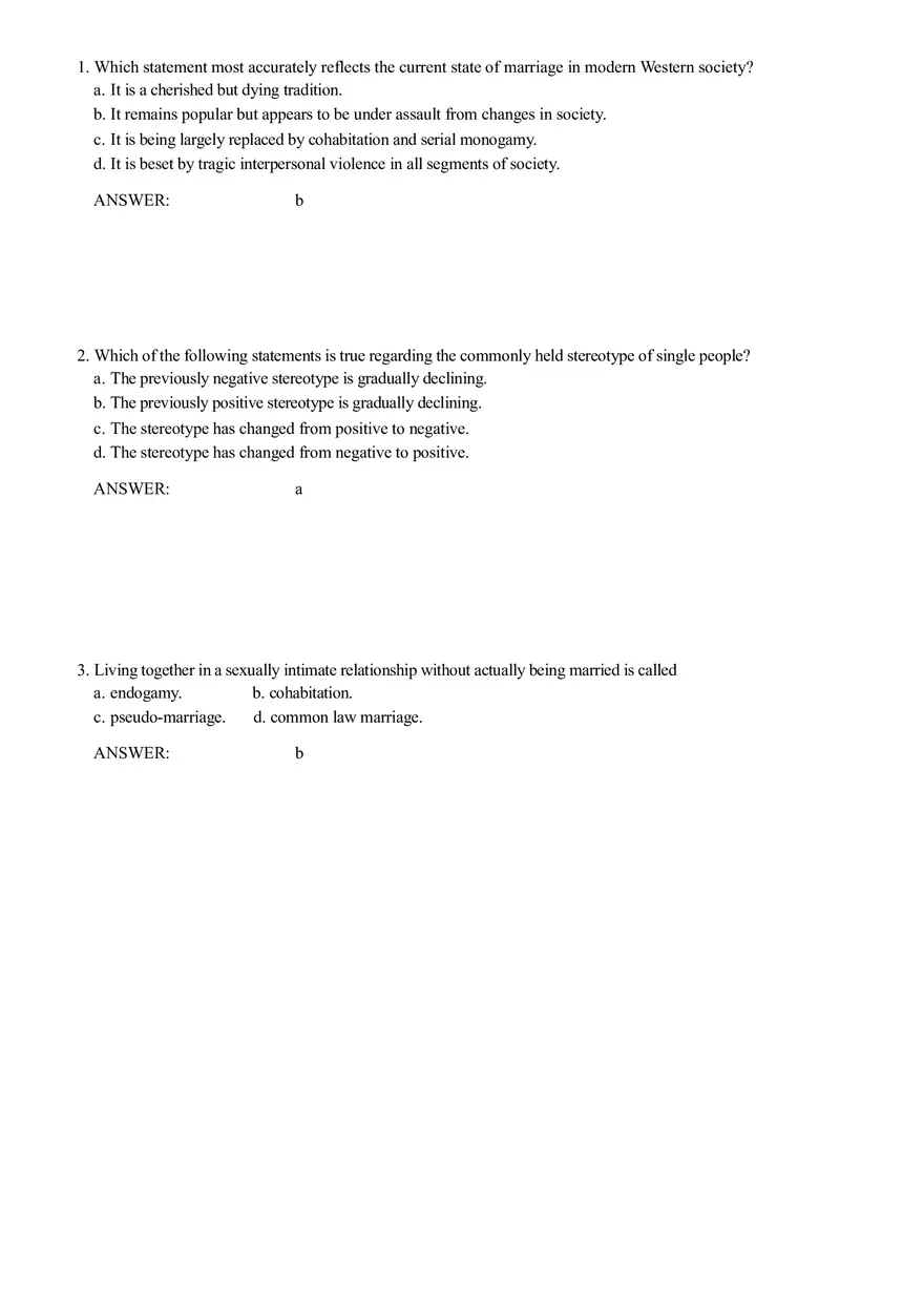 Understanding Yourself and Others Answer Key 1 - Page 1