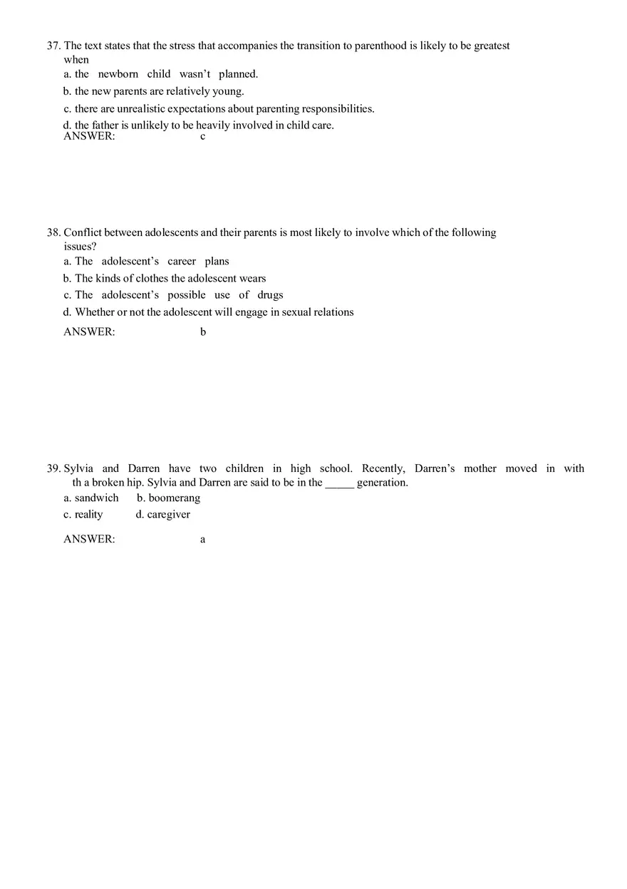 Understanding Yourself and Others Answer Key 2 - Page 1