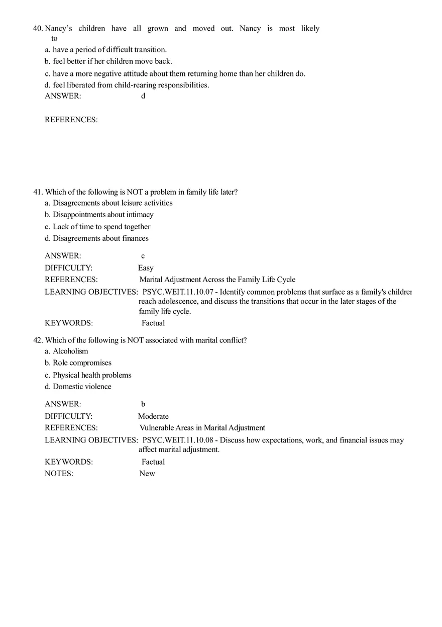 Understanding Yourself and Others Answer Key 2 - Page 2