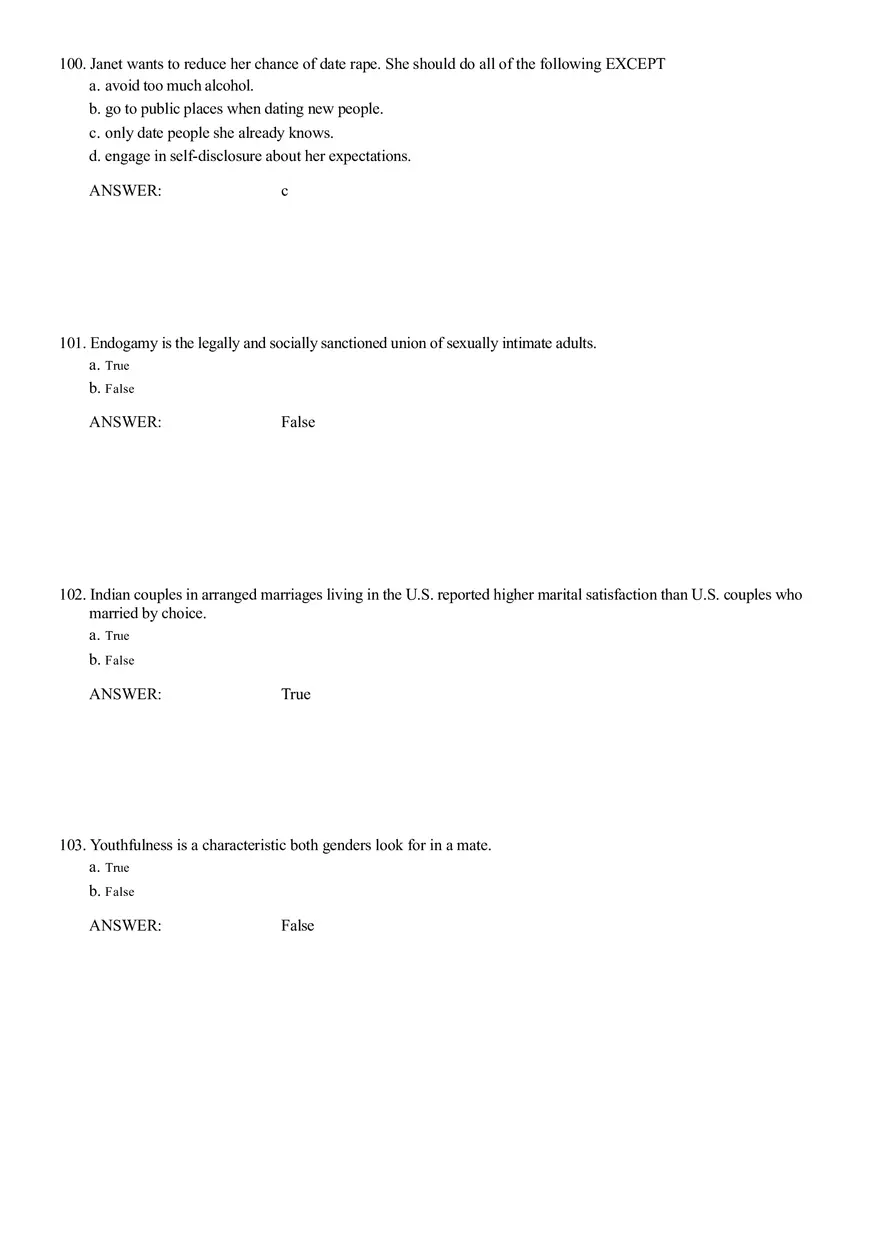 Understanding Yourself and Others Answer Key 3 - Page 3