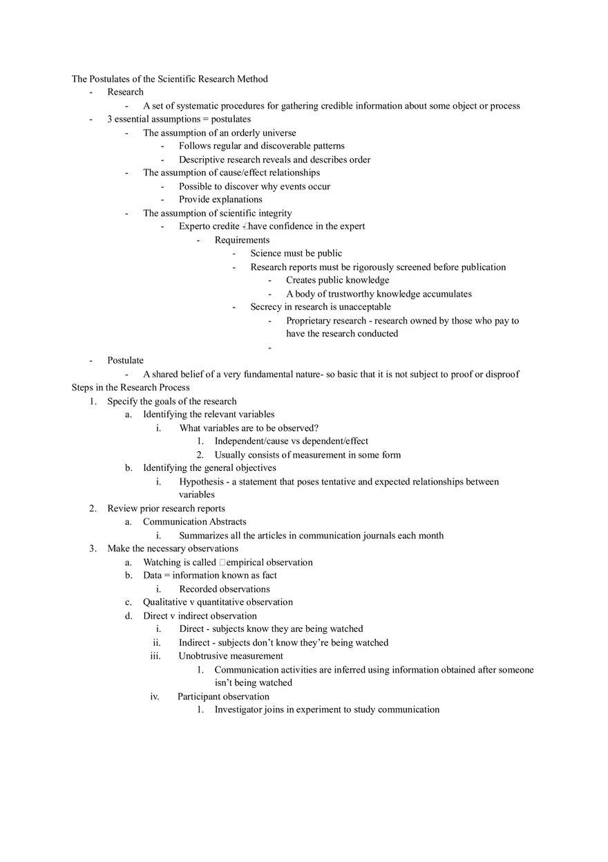 Introduction to Communication Reading Notes Ch 1-5 - Page 2