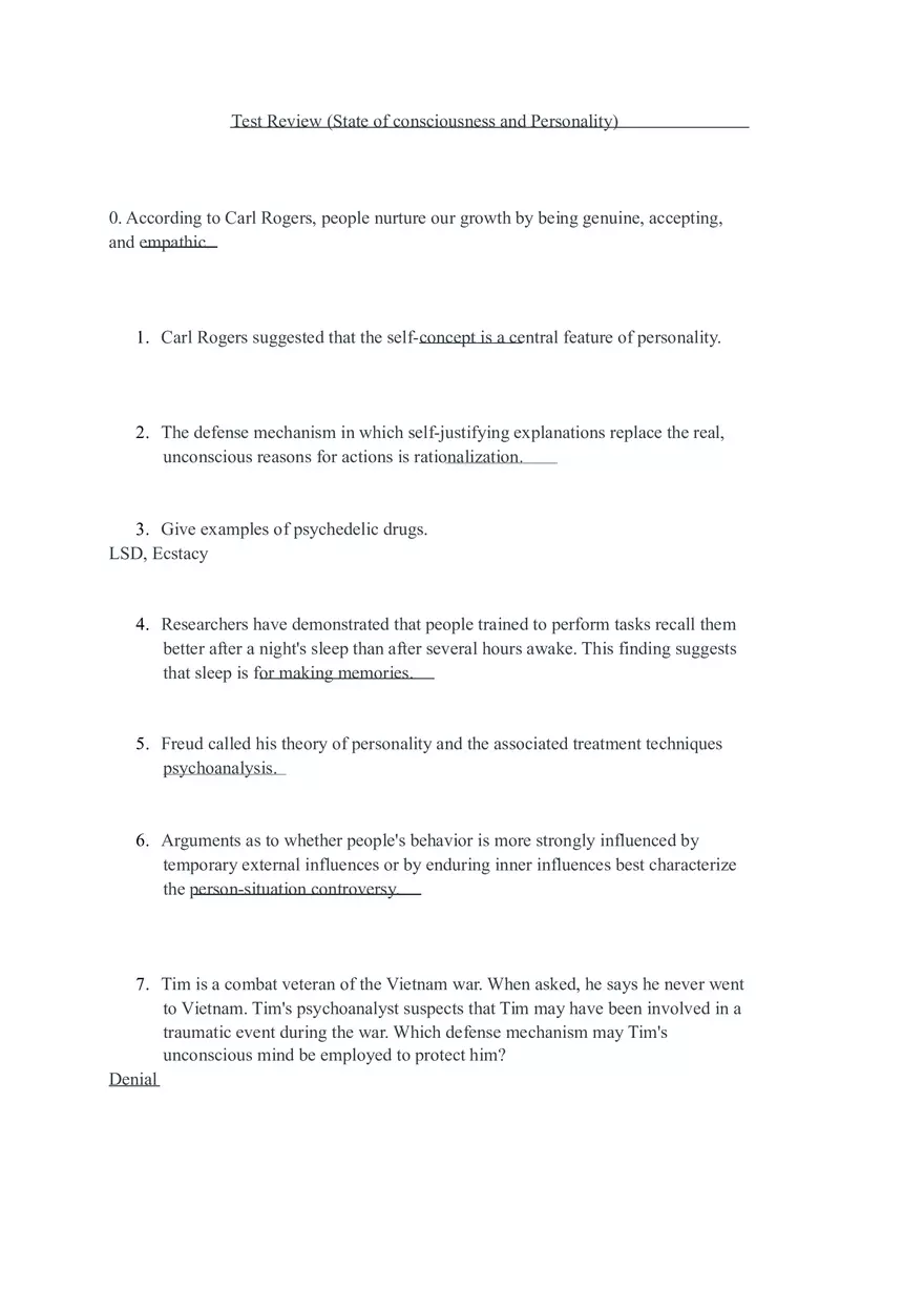 State of Сonsciousness and Personality - Page 1