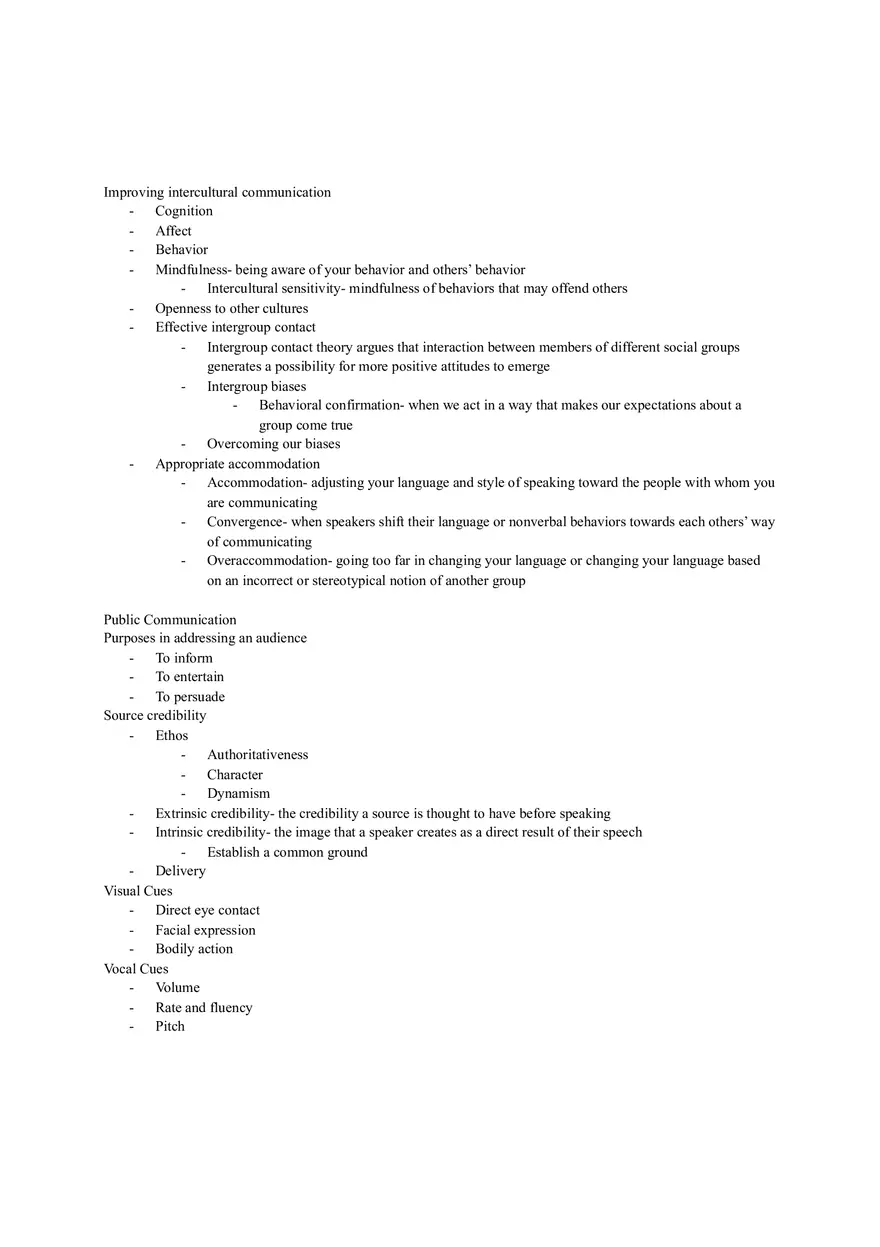 Introduction to Communication Reading Notes Ch 6-12 - Page 5