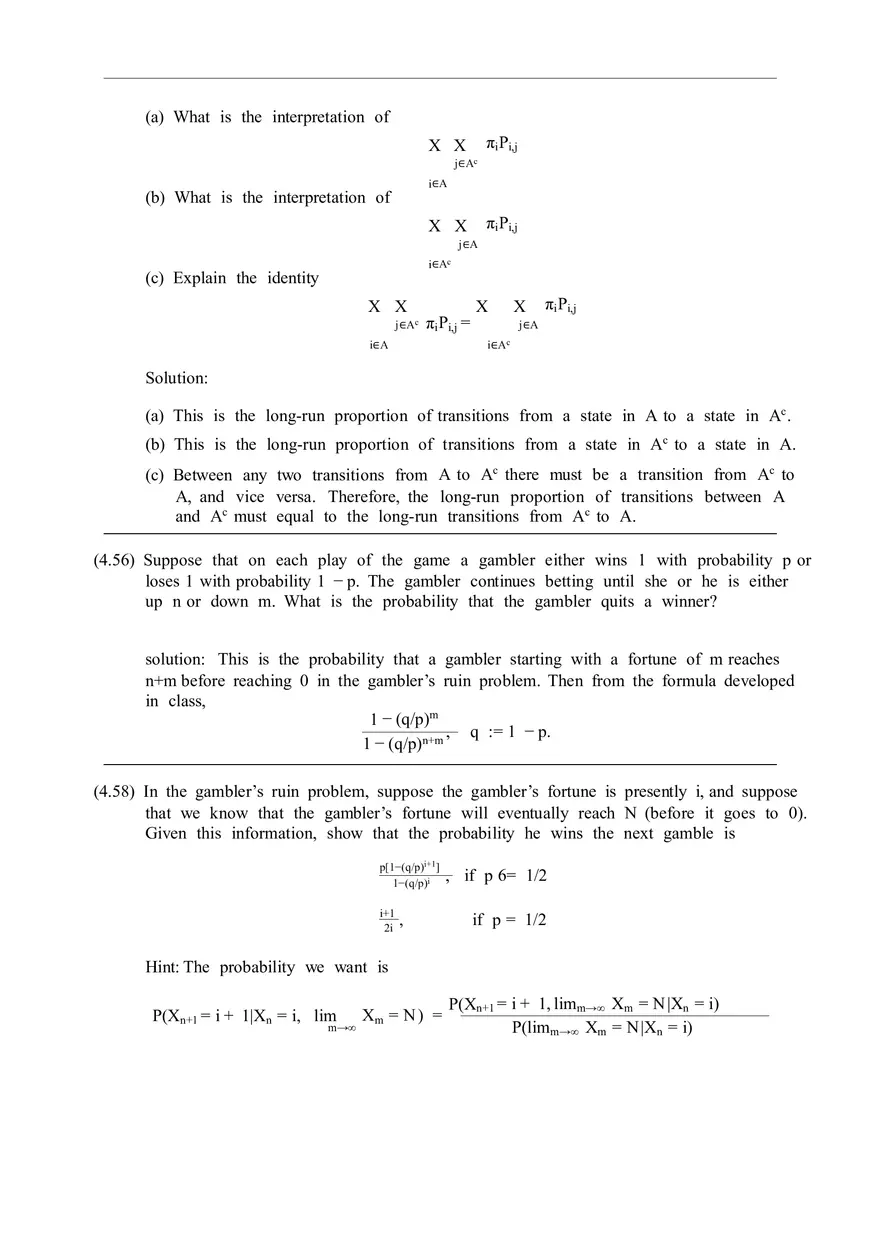 Solutions to Homework Assignment - Stochastic Models And Simulation - Page 2