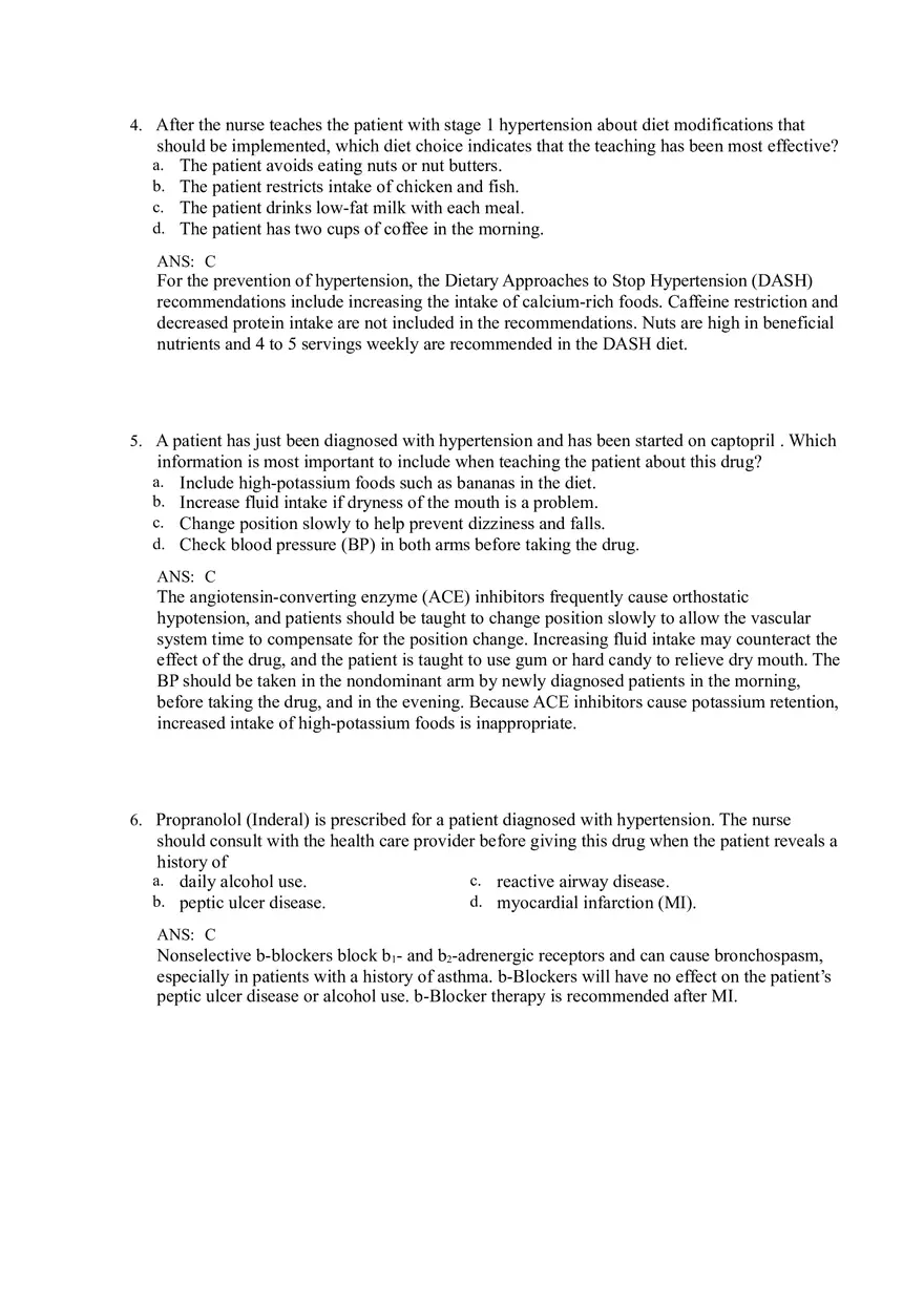 Accurate Blood Pressure Measurement and Lifestyle Changes for Prehypertension Management - Page 2