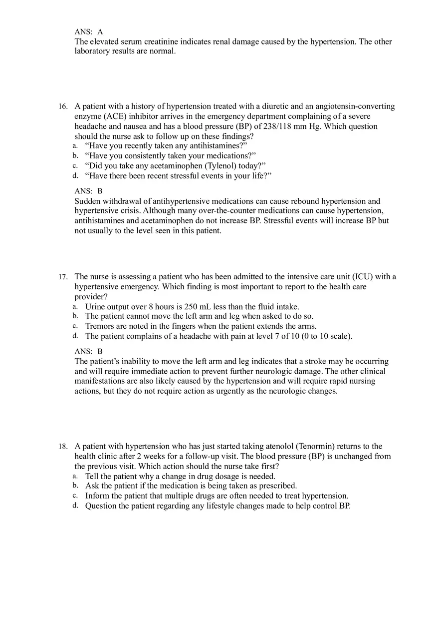 Accurate Blood Pressure Measurement and Lifestyle Changes for Prehypertension Management - Page 6