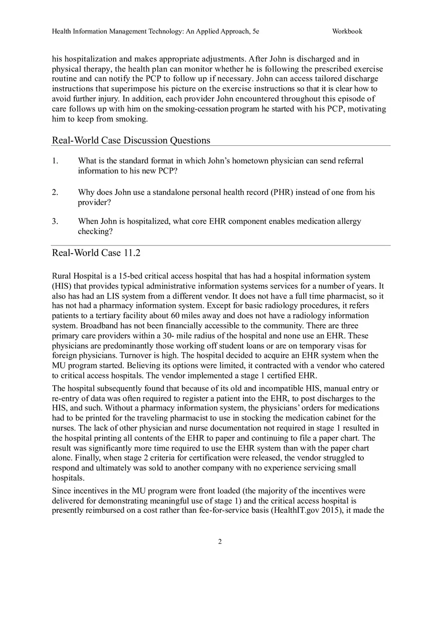 Enhancing Diabetes Care with Health Information Technologies A Real-World Case Study - Page 2