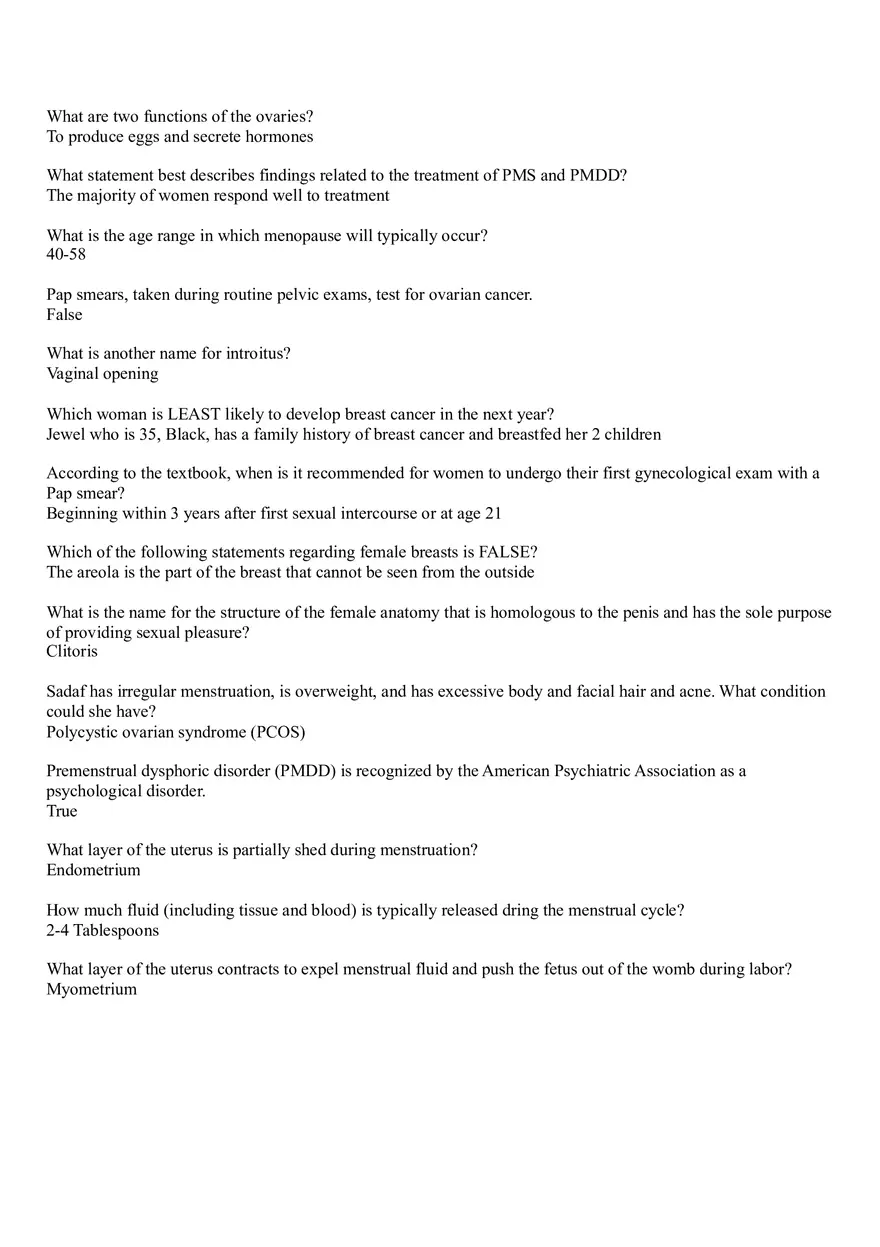 Understanding Menstrual Health - Menstrual Manipulation, PMDD Risk Factors Part 4 - Page 5