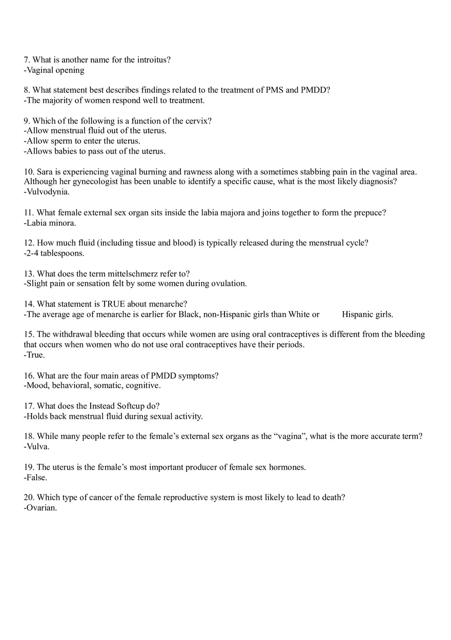 Understanding Menstrual Health - Menstrual Manipulation, PMDD Risk Factors Part 2 - Page 10