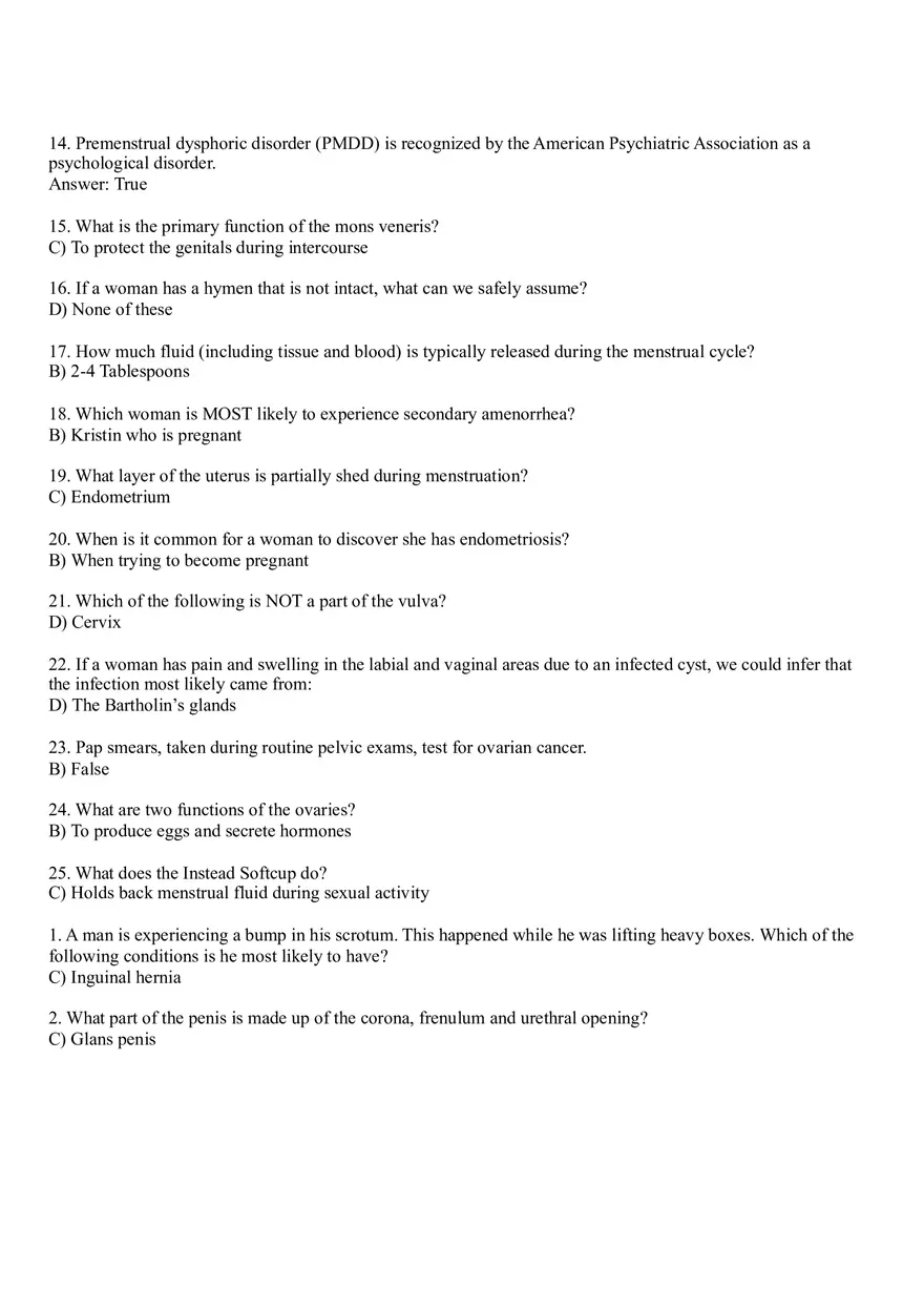 Understanding Menstrual Health - Menstrual Manipulation, PMDD Risk Factors Part 3 - Page 8