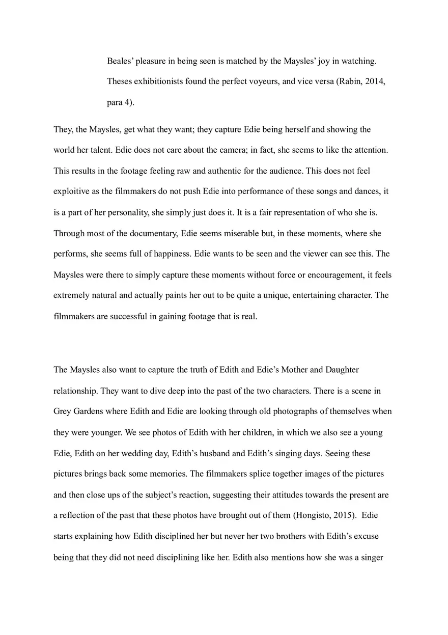 The Ambitions and Limitations of the Observational Documentary Mode - Page 2