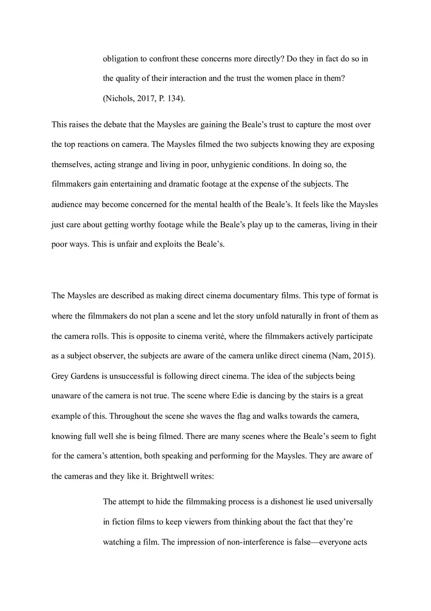 The Ambitions and Limitations of the Observational Documentary Mode - Page 4