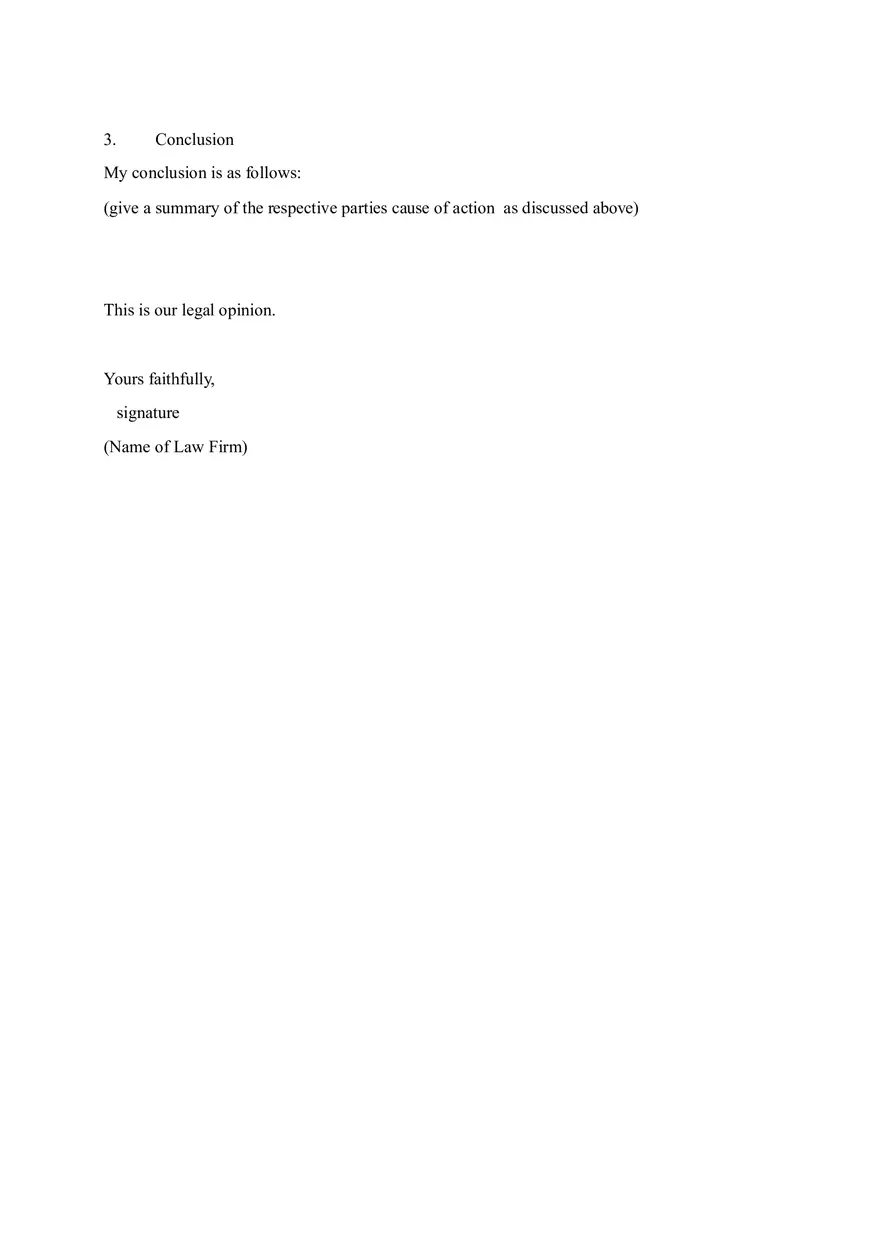 Legal Opinion Guide - Page 2