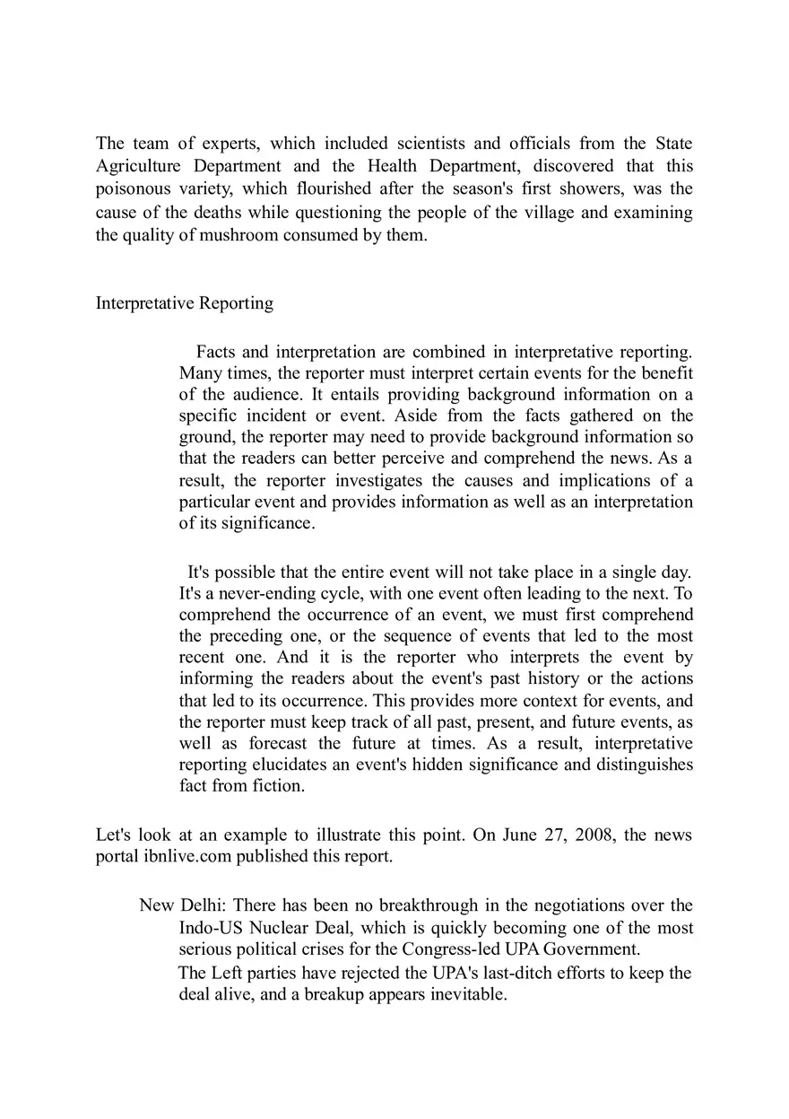 Types of Reporting - Lecture Notes 9 - Page 7