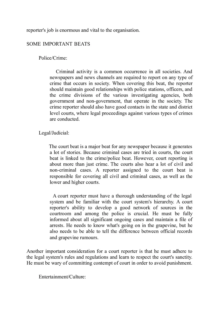 Types of Reporting - Lecture Notes 9 - Page 13