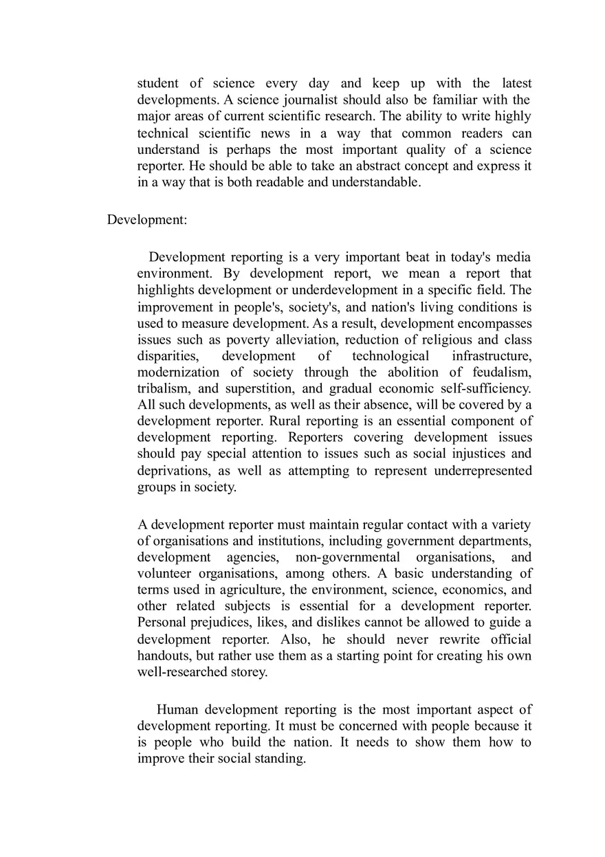 Types of Reporting - Lecture Notes 9 - Page 5