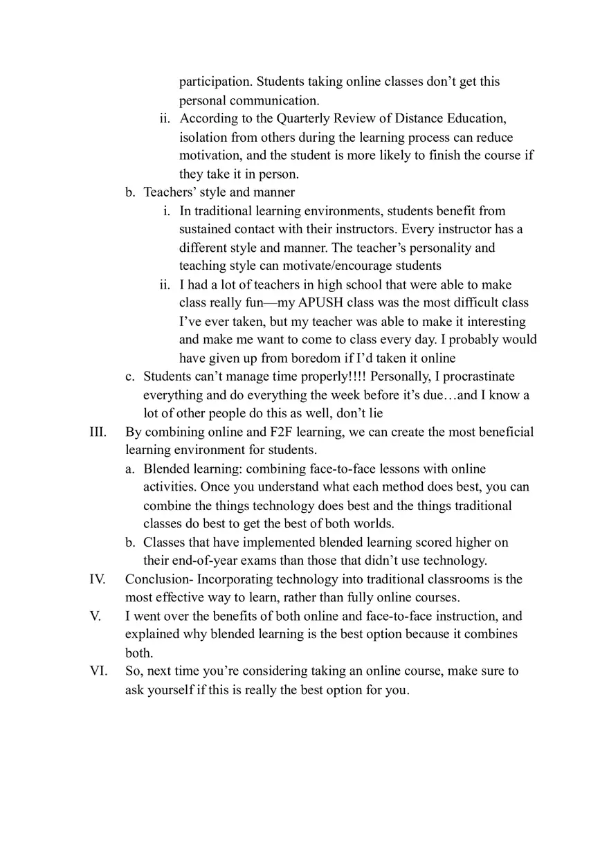 Persuasive 2 Speech Outline - Page 2